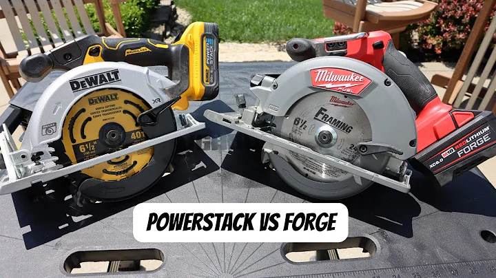 Dewalt 20V Circular Saw DCS565B vs Milwaukee M18 Fuel 2732-20 [+M18 Forge vs Powerstack]