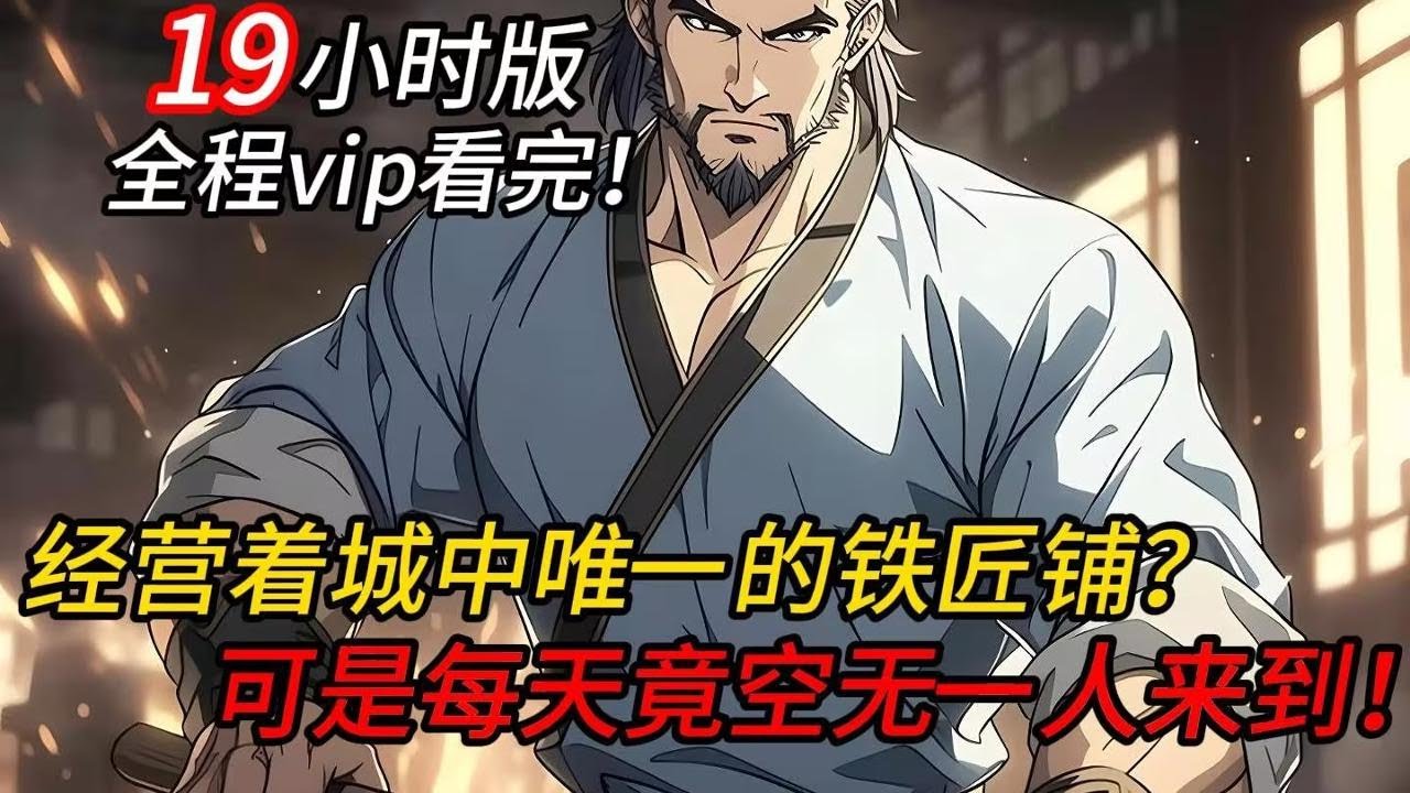 你经营着城中唯一的铁匠铺!可是却每天空无一人来到！但每天都有源源不断的打铁声！