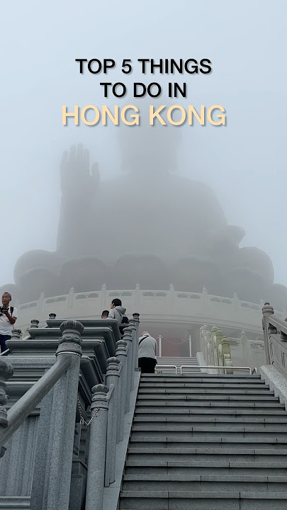 Top 5 things to do in Hong Kong!! (Disneyland, Ngong Ping, Food and more) #shorts #hongkong