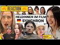 SAG MIR, welche Filmheldin ich spreche? Reaction