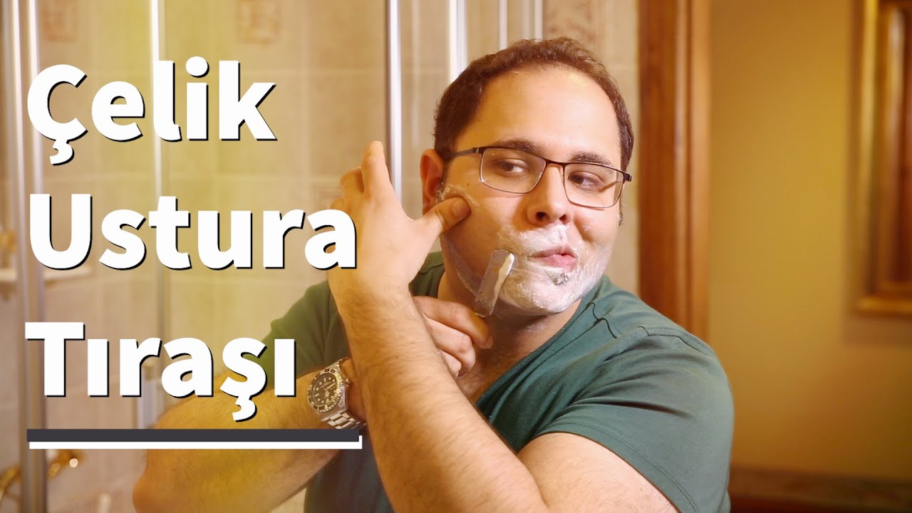 Çelik ustura tıraşı - Straight Razor Shave