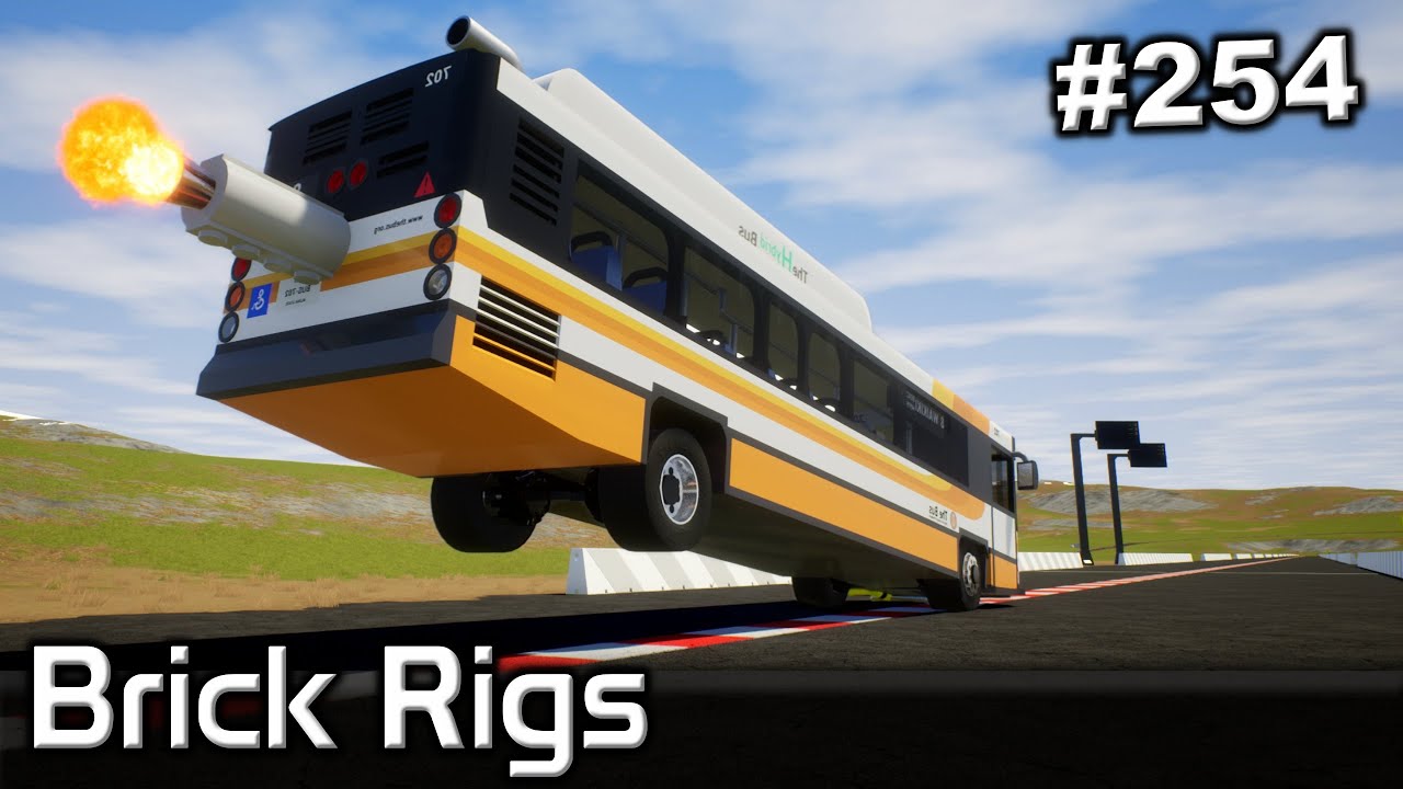 NAJSZYBSZE Auta ŚWIATA... AUTOBUS?💥Brick Rigs PL #254 - YouTube