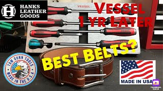 Vessel Screwdriver 1 Year Review & Hanks Belts Review! Made in USA!