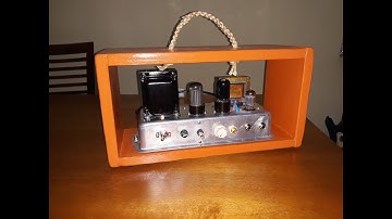 Homemade Fender 5F1 CHAMP tube amp