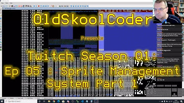 Twitch S1-Ep05 : Sprite Management System Part 1 (6502)