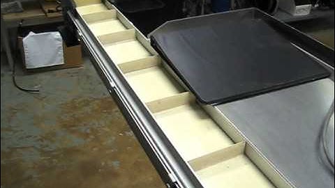 2004 Sharp Packaging EZ Feed Conveyor for Bagging Integration