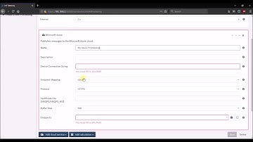 Bosch Rexroth IoT Gateway:  Streaming an Microsoft Azure Cloud
