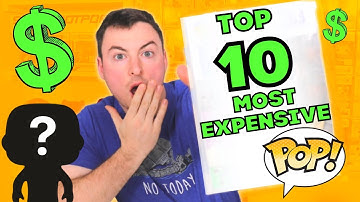 Top Ten MOST EXPENSIVE Funko Pops in My Collection! (2023)