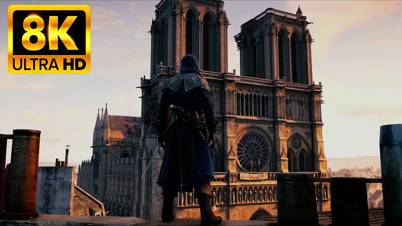 Assassin's Creed Unity in 2021 [PC] Reshade Screen Surface Ray Tracing  Realistic Graphics MOD 