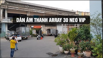 Sốc Trước Dàn Nhạc Sống Array 30 Neodymium Supper VIP