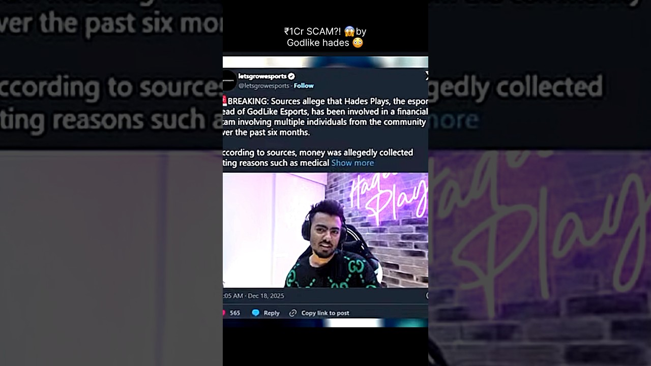 SCAM EXPLODED 😱 GodLike  Hades ₹1Cr Fraud Exposed 😳💀@SnehilopGaming  React 