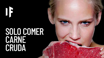 ¿Por qué algunas culturas comen carne cruda?