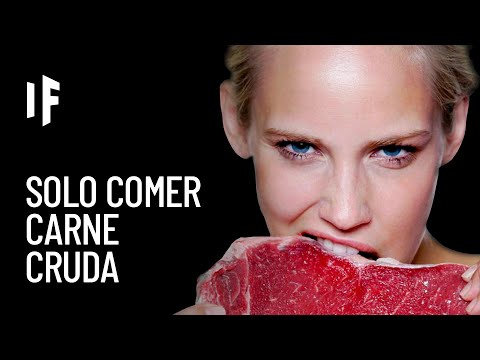 Video: ¿Puedes comer carnes crudas?