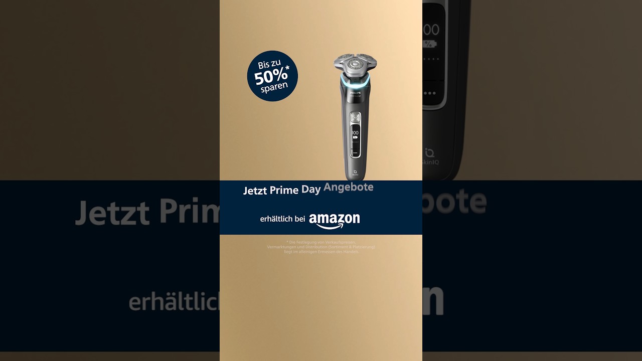 Amazon Prime Days: 50% Rabatt auf den Philips i9000 Prestige