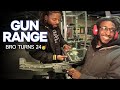 WE HIT THE GUN RANGE FOR BRO'S 24TH BIRTHDAY
