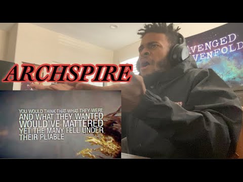 Archspire - Bleed the Future (Official Lyric Video) - Reaction