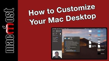 How to Customize Your Mac Desktop (MacMost #1911)