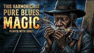 Deep Delta Harmonica Blues | Heart of the Mississippi Delta Nights
