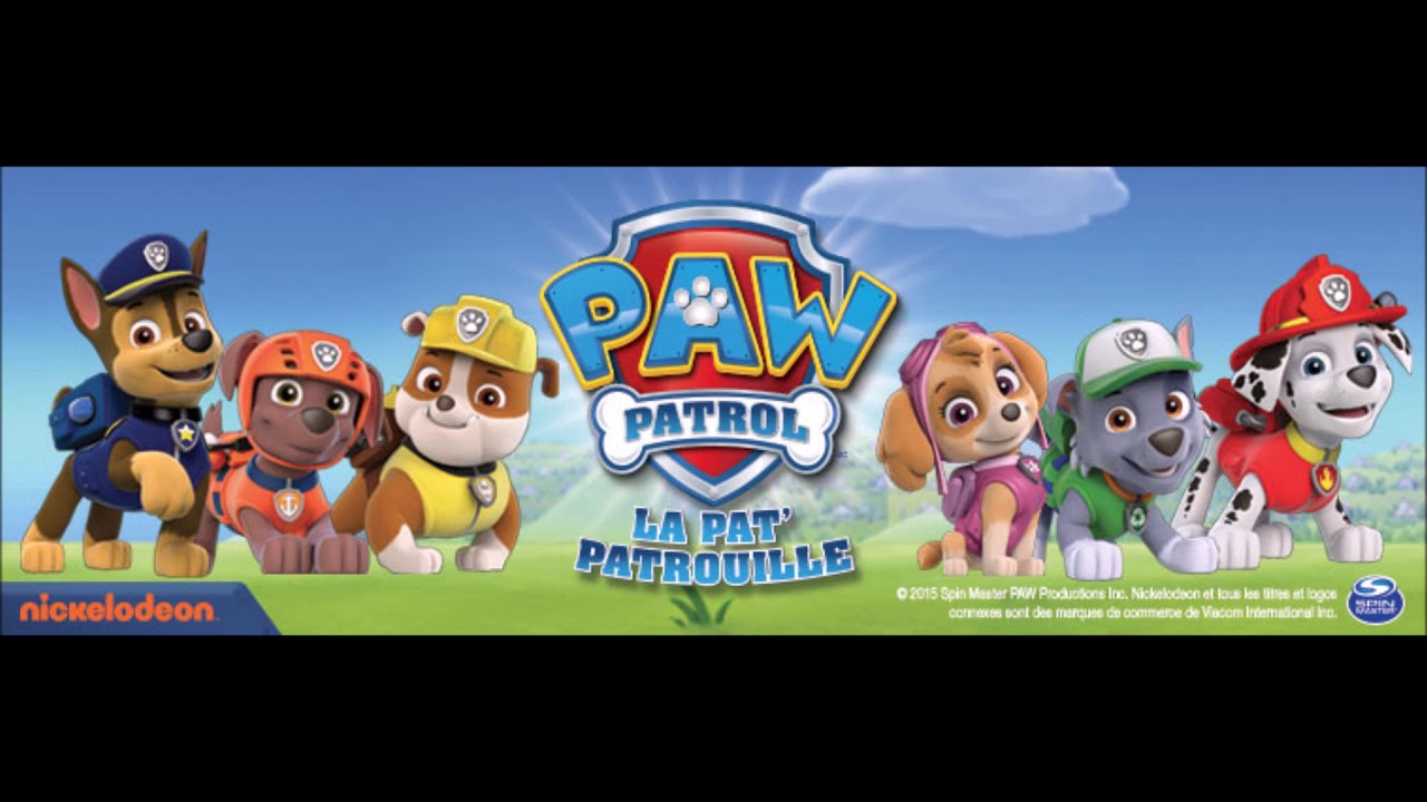 Pat Patrouille Chansons Original Paw Patrol Song Image Ryder Chase Marcus Youtube
