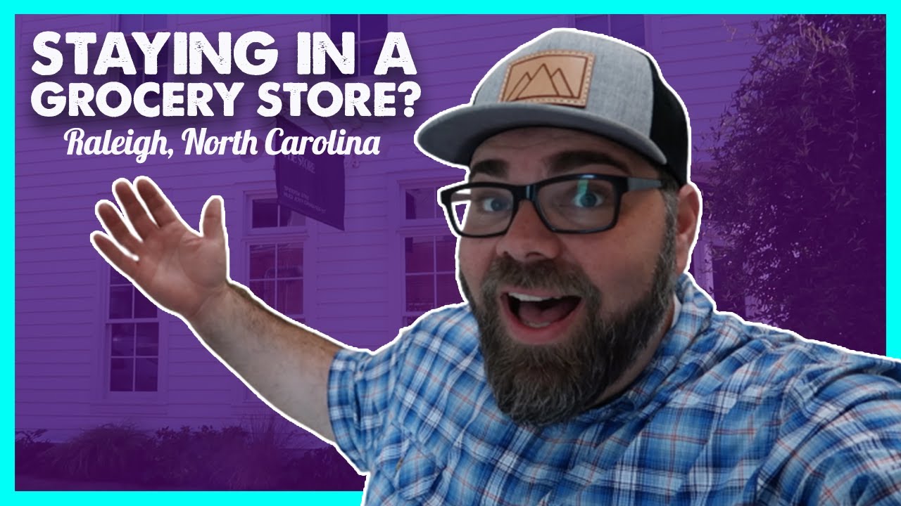 Staying In An Old Grocery Store?! Amazing Lodging in Raleigh, NC!