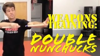 Double Chux (Nunchucks) Tips & Tricks: Spin & Catch