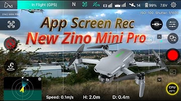 Updated Mobile App Screen Recording, New Hubsan Zino Mini Pro,  Flight with New Fimi x8 Mini Drone