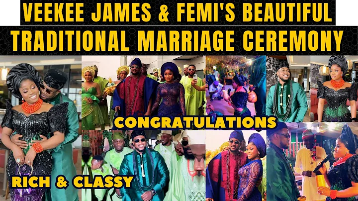 Veekee James and Femi's Traditional Marriage | The Most Beautiful African Wedding | Rich & Classy