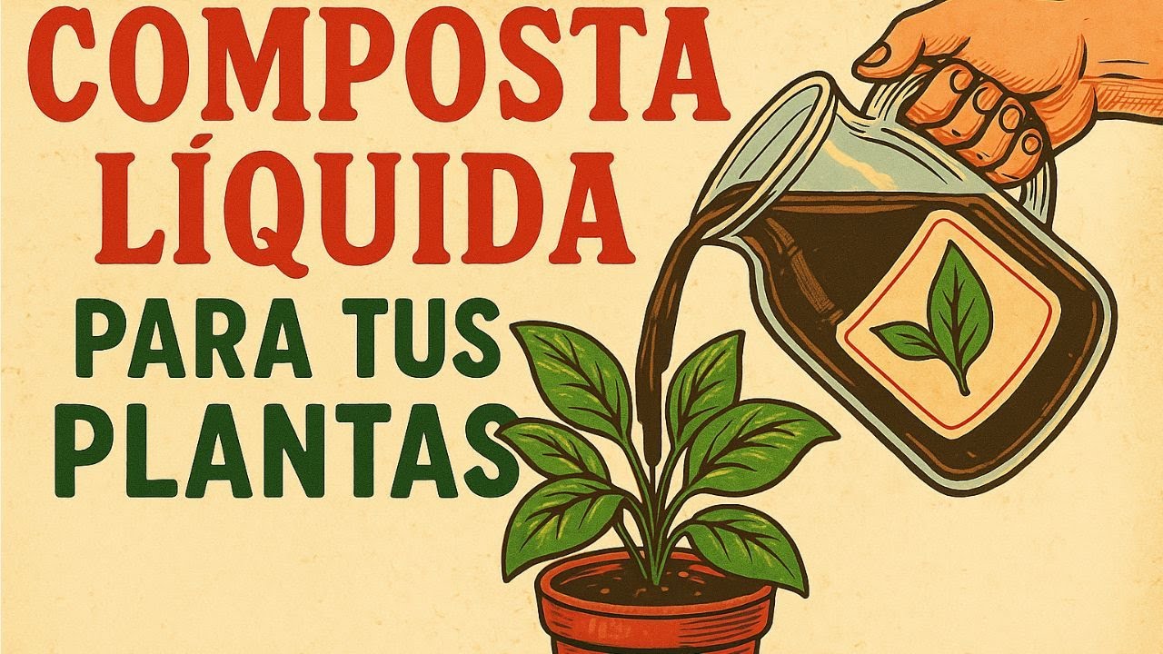 🔥 Cómo Hacer Composta Líquida POTENTE para Plantas Saludables