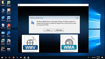 Como abrir arquivos WMV no Windows Media Player?