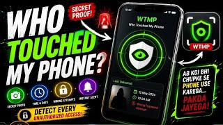 Who Touched My Phone 😳 | Secret Camera Proof 🔐 | The cyber guide  screenshot 3