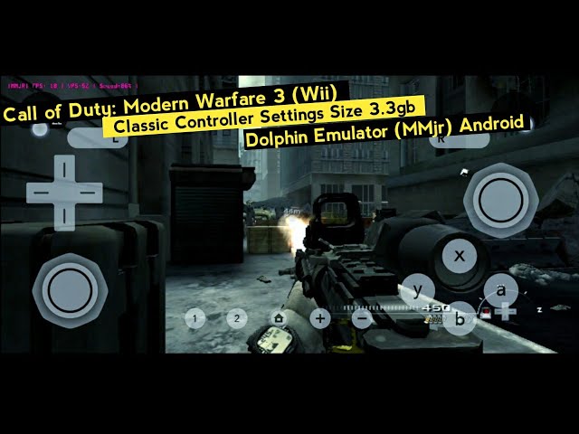 Cara Settings Game Call Of Duty Modern Warfare 3 Wii DOLPHIN