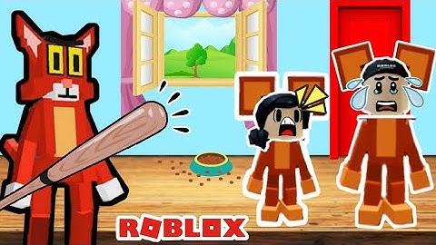 ROBLOX: Viramos Ratos e Tentamos Escapar do Gato no KITTY CHAPTER 2