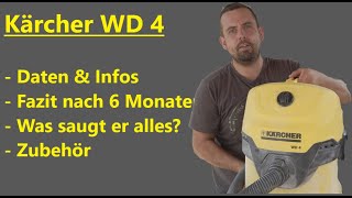 Kärcher WD4 wet and dry vacuum cleaner - Conclusion after 6 months |