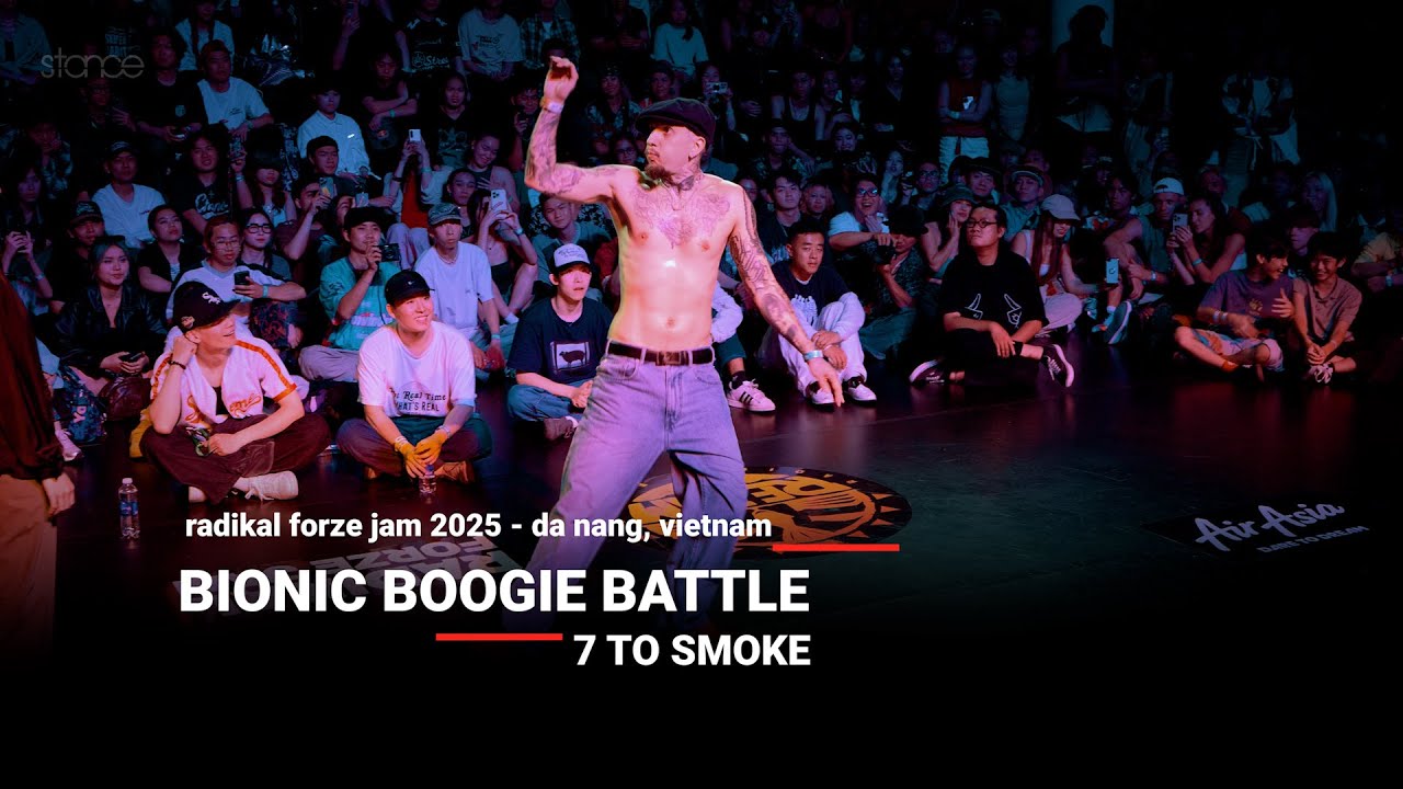Bionic Boogie POPPING x 7 To Smoke // stance x RADIKAL FORZE 2025