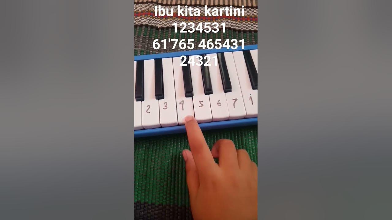 ibu kita kartini versi pianika#lagu#ibukitakartini#versi#pianika
