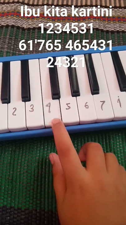 ibu kita kartini versi pianika#lagu#ibukitakartini#versi#pianika