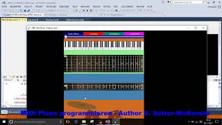 MIDI Piano mit VisualBasic, C oder WPF programmieren