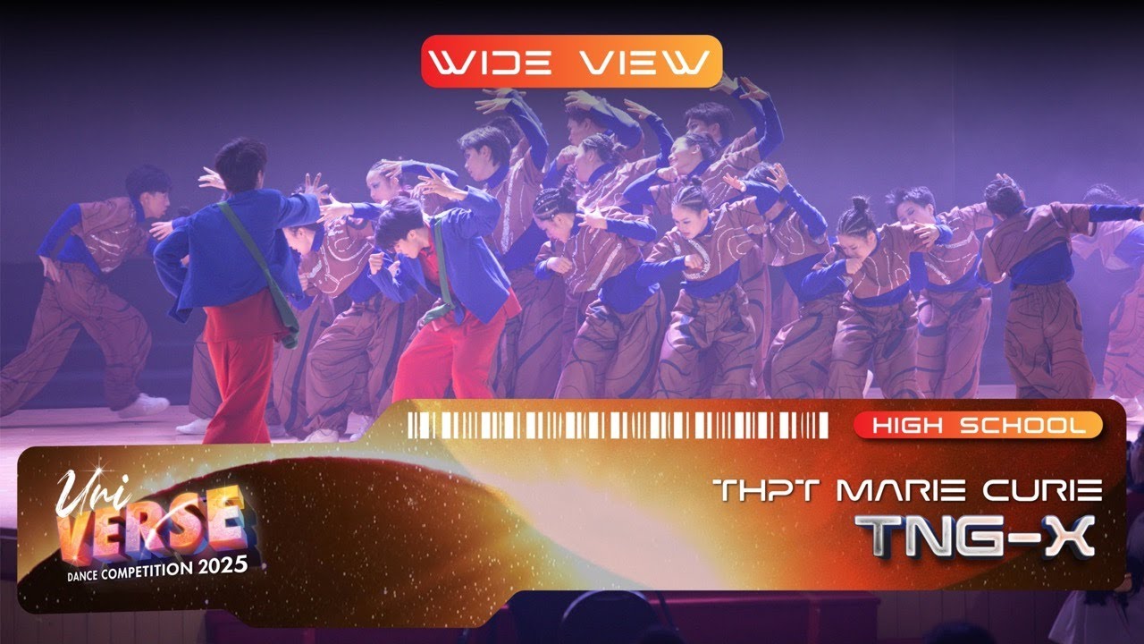 [3rd Place] TNG-X ╏ Uni-VERSE Dance Competition 2025: High School Category [WIDE VIEW]