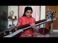 Bahubali music notes amazingly performed by veena srivani | Must watch this video .