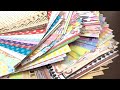 【紙もの】ひたすらポチ袋を作るだけの動画／折り紙大量消費 【293】