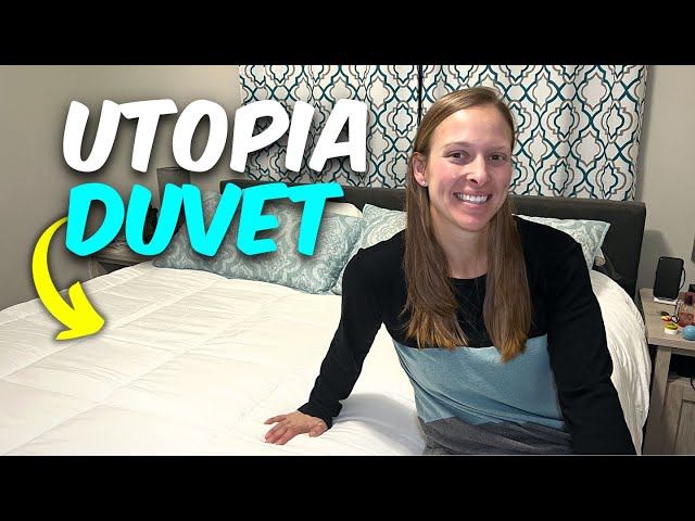 Great Comforter OR Duvet! Utopia Bedding Duvet Review (White) 