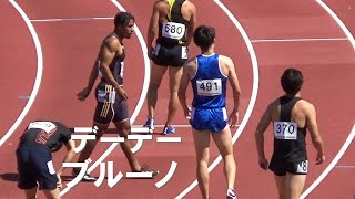 準決・決勝 男子100m 東日本実業団陸上2024