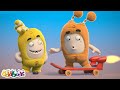 Skateboad Upgrade 🛹 | ODDBODS 😂 | Old MacDonald&#39;s Farm | MOONBUG KIDS | Animal Cartoons for Kids