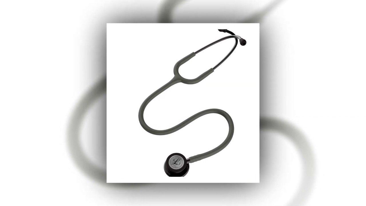 3M Littmann Classic III Monitoring Stethoscope, SmokeFinish, Dark