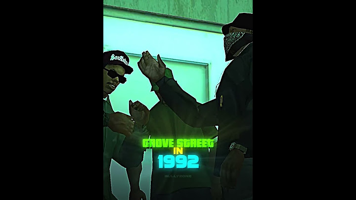 Grove Street Used To Be Great In The Old Days🔥 | #gtasanandreas #shorts