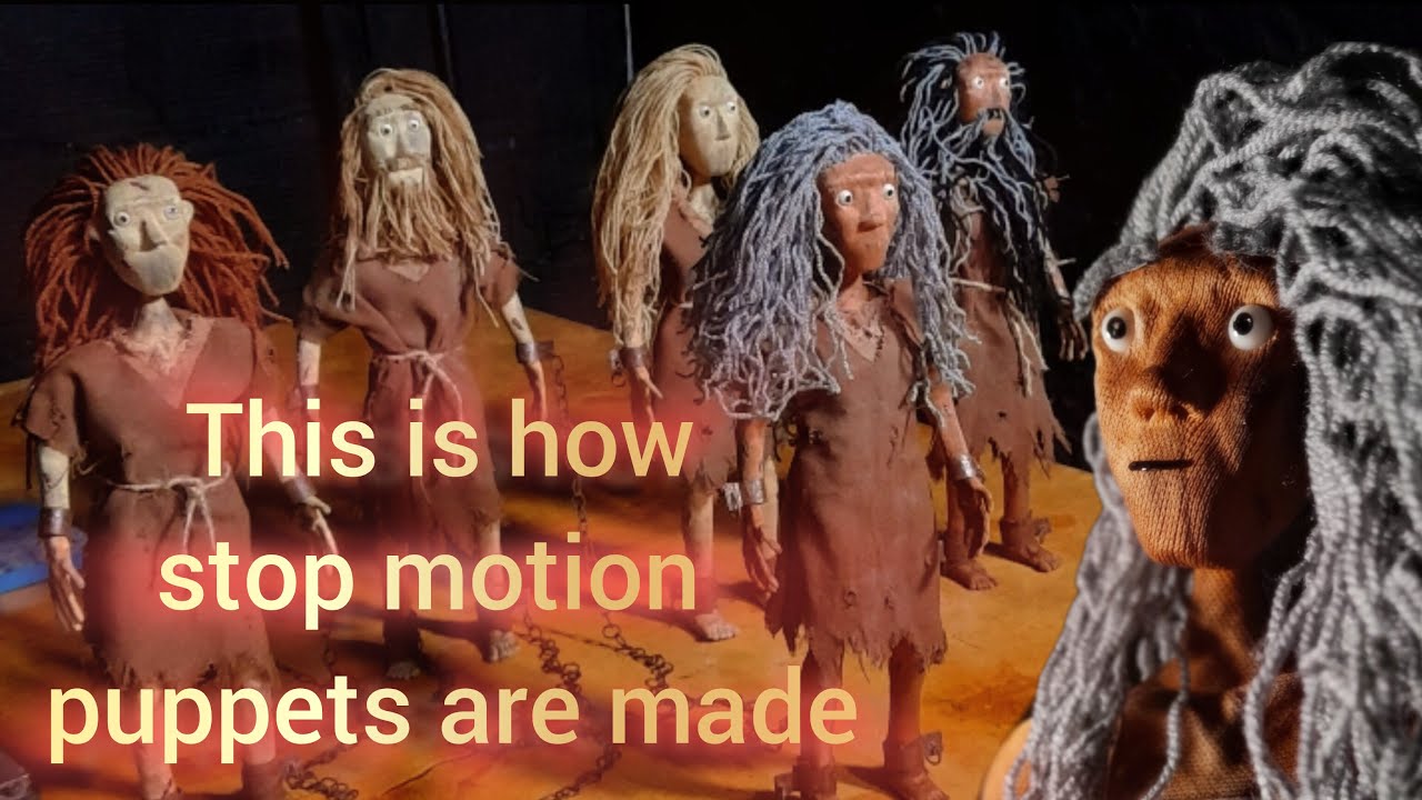 I Made a Stop Motion Puppet from Scratch (Full Process)