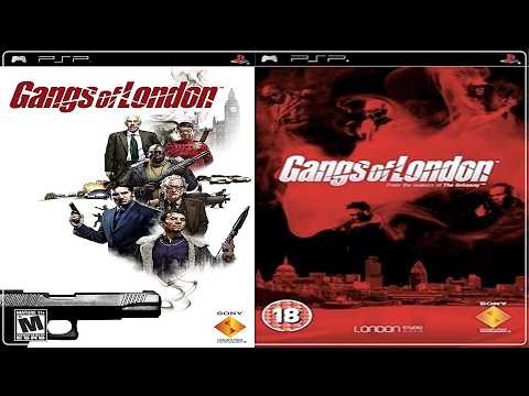 Gangs of London ( PSP ) - GAMEPLAY START AND STORY | GAME IN PORTUGUESE FROM PORTUGAL