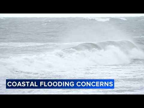East Coast eyes strengthening nor’easter already battering Mid-Atlantic shores