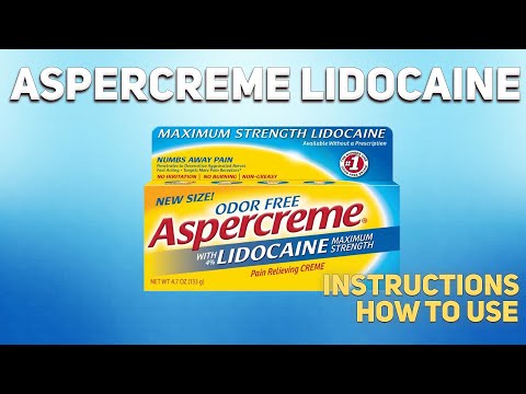 Video: Er xylocain det samme som lidocain?
