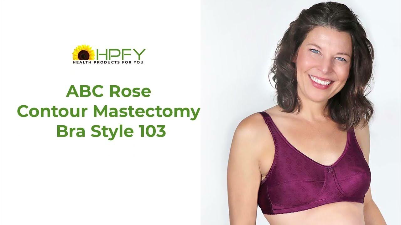 ABC Rose Contour Mastectomy Bra Style 103